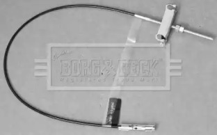 BORG & BECK bkb3682 -  Трос, стояночная тормозная система